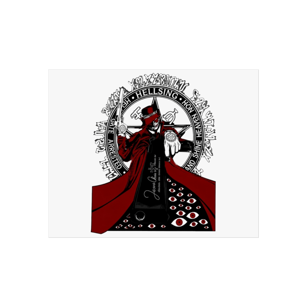 Anime Hellsing Ultimate Hellsing Organization Wall Art - Official Posters & Wall Art merchandise