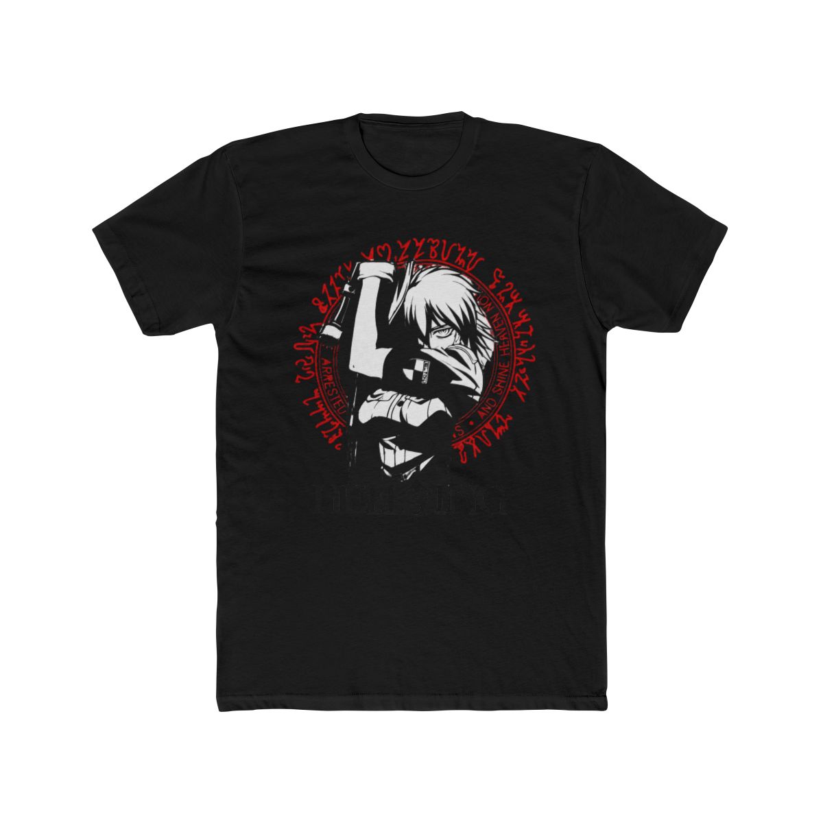 Hellsing Ultimate Seras Victoria Anime T Shirt, Manga Waifu Shirt - alternate angle 3, merchandise