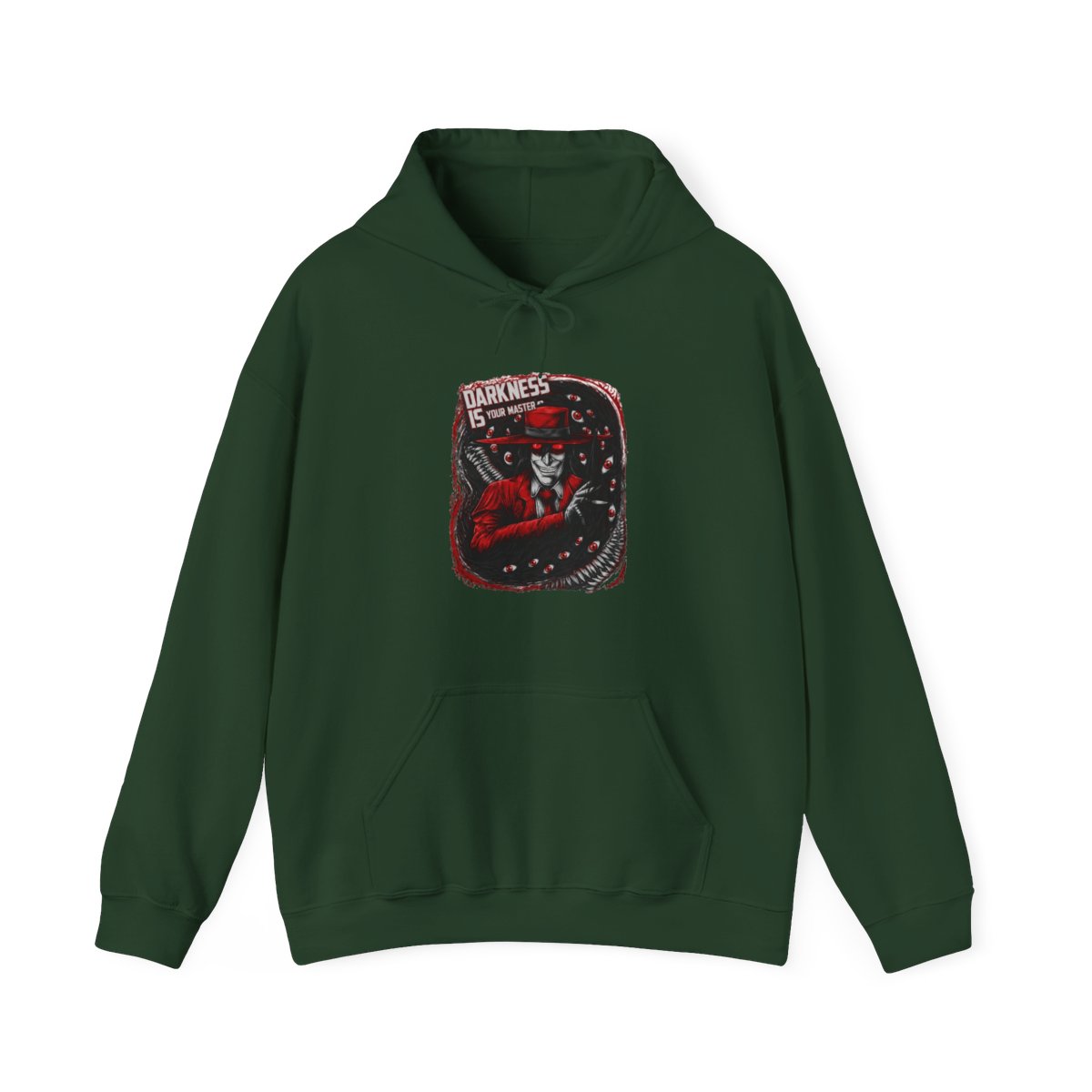 Alucard Crimson Hunter Style Hoodie | Hellsing Ultimate - alternate angle 5, merchandise