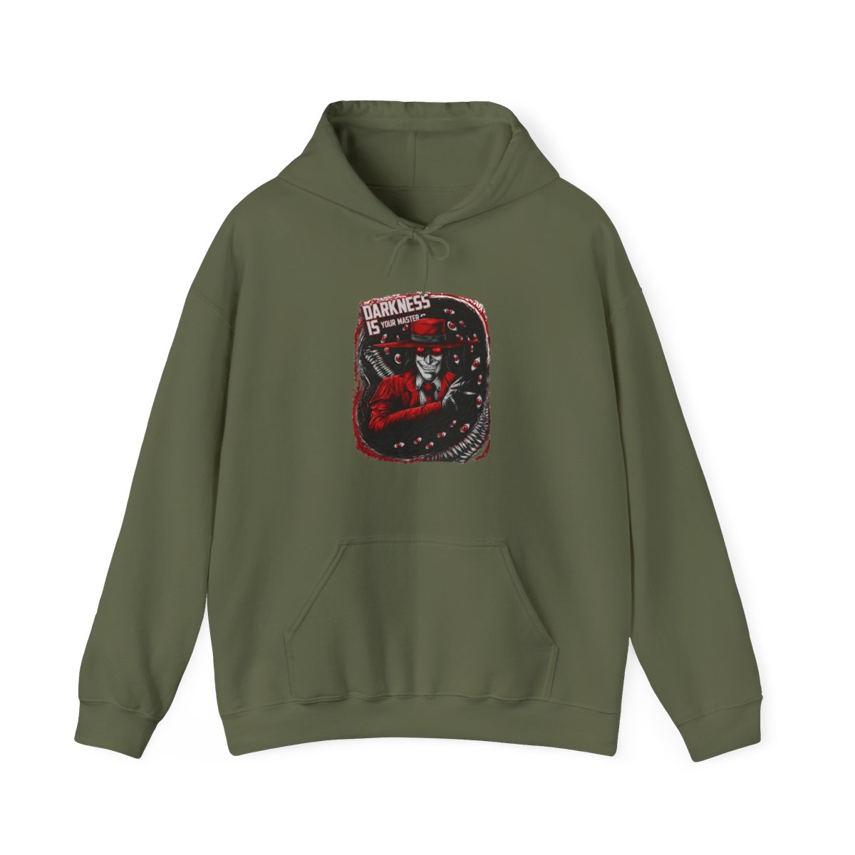 Alucard Crimson Hunter Style Hoodie | Hellsing Ultimate - alternate angle 4, merchandise